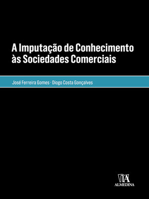 cover image of A Imputação de Conhecimento às Sociedades Comerciais